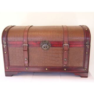 Louis Philippe Decorative Wooden Trunk  ™ Shopping   Great