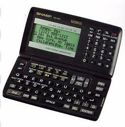Sharp YO470 128KB Electronic Personal Organizer —