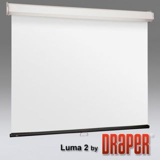 Luma 2 with AutoReturn Argent White Electric Projection Screen