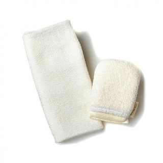 Daily Concepts Facial Scrubber and Wash Cloth Duo Set   7544952