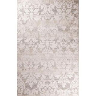 Concord Global Trading Casa Collection Majestic Ivory 3 ft. 3 in. x 4 ft. 7 in. Area Rug 85324