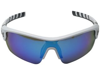 Under Armour UA Rival Satin White/Charcoal Gray Frame/Gray/Blue Multiflection Lens