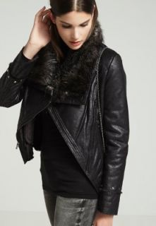 Guess BRIANA   Faux leather jacket   schwarz
