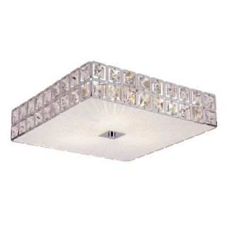 Large Crystal Flush Mount by Chelsea House