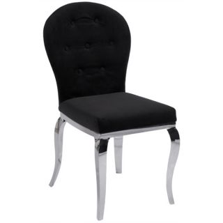 Somette Tabitha White Rectangle High Back Side Chair (Set of 2)