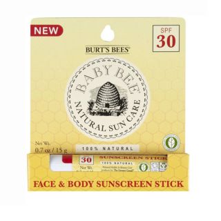 Burts Bees Baby Bee Natural Sun Care SPF 30 Sunscreen Stick