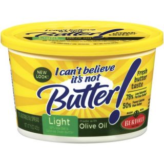 I Can't Believe It's Not Butter! Mediterranean Blend Light Spread With Olive Oil, 15 oz