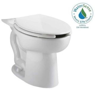 American Standard Cadet EverClean Right Height Elongated Pressure Assisted Toilet Bowl Only in White 3483.001.020