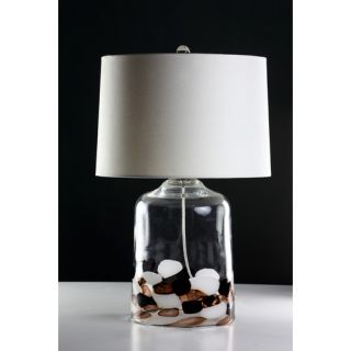 Mod 26 H Table Lamp with Drum Shade by DFine Lighting
