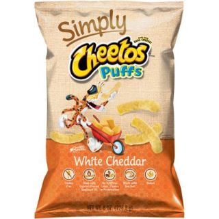 Simply Cheetos Puffs White Cheddar Cheese Flavored Snacks, 8 oz.