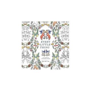 Every Little Thing Adult Coloring Book: A Flat Vernacular Coloring