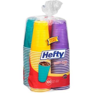 Hefty Party Cups, 16 oz, 100 count