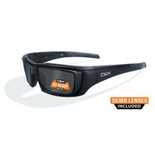 DVX Axon Rx able Sun + Safety Sunglasses, Matte Black