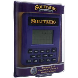 RecZone Electronic Handheld Solitaire Game