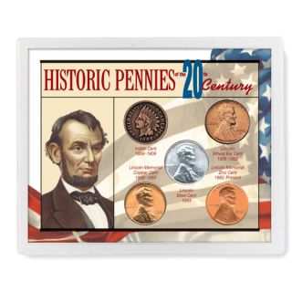 American Coin Treasures Historic Pennies of the 20th Century