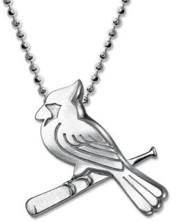 MLB Collection by Alex Woo Sterling Silver St. Louis Cardinals Pendant
