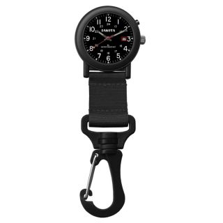 Dakota Light EL Backpacker Black Carabiner Clip Watch   16080697