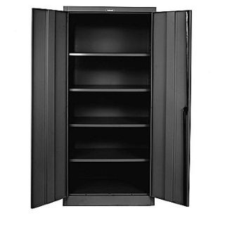 Hallowell 400 Series 2 Door Storage Cabinet; Midnight Ebony