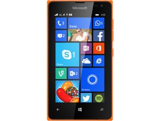 Microsoft LUMIA 435 RM 1070 CV LTAU1 BR_ORANGE HS 8GB 3G Orange Unlocked Cell Phone 4.0" 1GB RAM