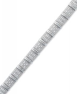 Diamond Bar Bracelet in Sterling Silver (2 ct. t.w.)   Bracelets