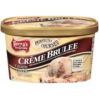 Perry's Ice Cream Perfectly Churned Creme Brulee Creamy Light Ice Cream, 1.5 qt