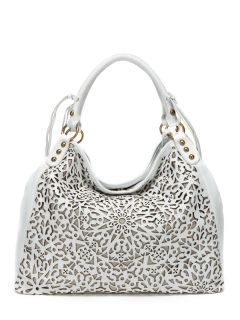 Laser Floral Carry All Tote by Isabella Fiore