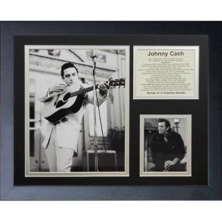Legends Never Die Johnny Cash II Framed Memorabilia