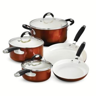 Style Ceramica 8 Piece Cookware Set by Tramontina