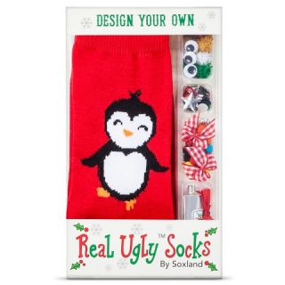 Boxed Socks   Make Your Own Penguin   One Size