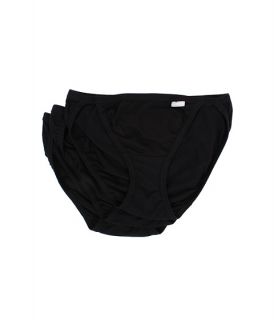 Jockey Elance® String Bikini 3 Pack Black/Black/Black