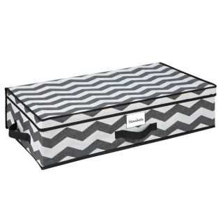 The Macbeth Collection Chevron Printed Under the Bed Storage Box