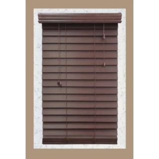 Home Decorators Collection Cut to Width Brexley 2 1/2 in. Premium Wood Blind   69 in. W x 64 in. L (Actual Size 68.5 in. W x 64 in. L ) 24106