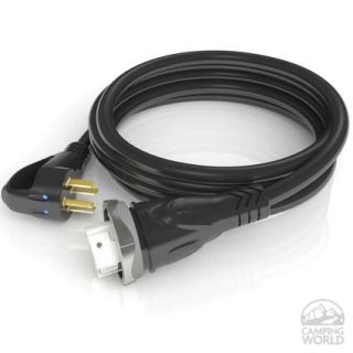 50 Amp 125/250V RV Cordset with Power Smart LED   25   Lippert Components Inc F50R25 SB.AM   Electrical Cords