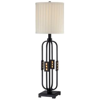 Topaz 32 H Table Lamp with Drum Shade
