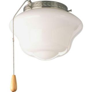 Progress Lighting AirPro 1 Light Brushed Nickel Ceiling Fan Light P2644 09