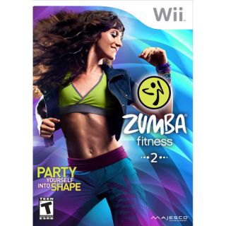 Zumba Fitness 2 with Fitness Belt   Nintendo Wii