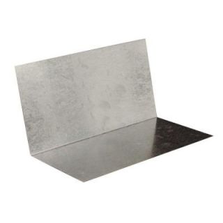 Gibraltar Building Products 4 in. x 4 in. x 8 in. Galvanized Steel Shingle Step Flashing 12020