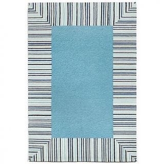 Liora Manne 42" x 66" Ravella Pin Stripe Rug   Blue   7803800