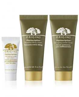 Receive a FREE Deluxe Plantscription 3 Pc. Gift with $75 Origins