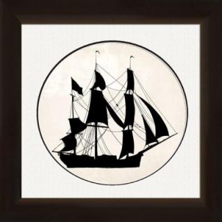 PTM Images 18 in. x 20 in. "Ship" Framed Wall Art 1 13850