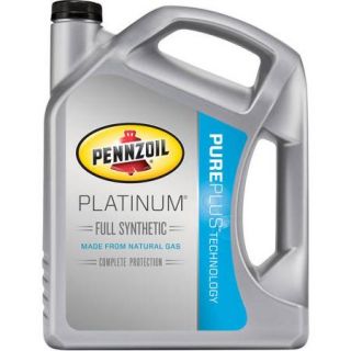 Pennzoil 5W30 Full Synthetic Platinum Motor Oil, 5 qt