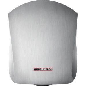Stiebel Eltron Ultronic 1 S Hand Dryer, 120V High Speed Surface Mount Automatic Cast Aluminum   Stainless Steel