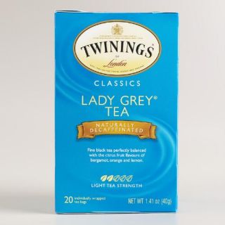 Twinings Decaf Lady Grey Tea, Set of 6