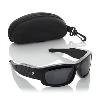 GoVision Polarized HD Video Capture Sunglasses with Still Camera, Carrying Case   7585702