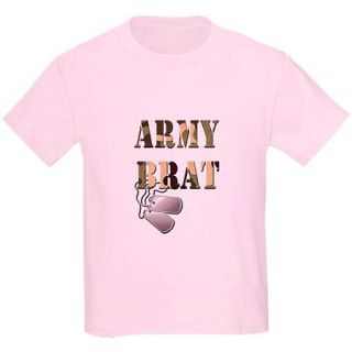 Army Brat Dog Tags T Shirt