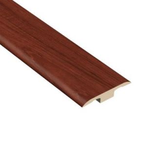 Home Legend Brazilian Cherry Bronson 1/8 in. Thick x 1 3/8 in. Wide x 94 1/2 in. Length Vinyl T Molding HLVP2011TM