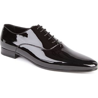 SAINT LAURENT   Richelieu patent Oxford shoes