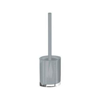 Nameeks Gedy 7433 Toilet Brush Gedy Diamonds Accessory Free Standing ;Silver