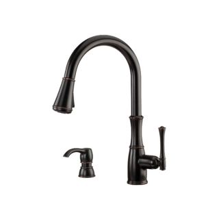 Concord Modern Oil Rubbed Bronze Spiral Pull down Kitchen Faucet