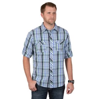 Boston Traveler Mens Long Sleeve Plaid Button up Shirts   16685481